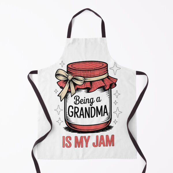 Item preview, Women's Being a Grandma is My Jam Funny Grandparent Family V-Neck T-Shirt designed and sold by Voila-creative.