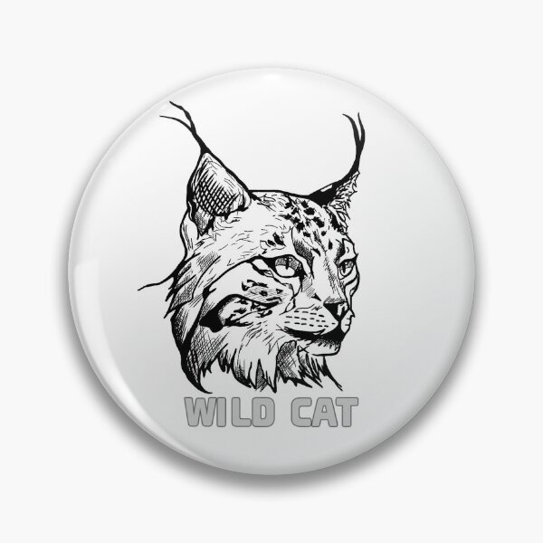 Item preview, Wild cat mascot  designed and sold by Jadedoodle.