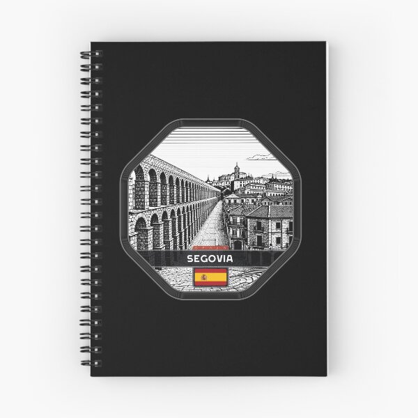 Item preview, Segovia Spain Linocut Style  designed and sold by Thistle-TShop.