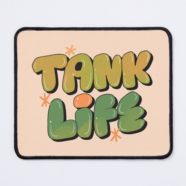Item preview, Tank Life (Green) designed and sold by yellowflowerhut.