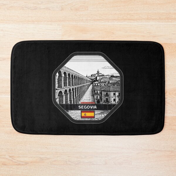 Item preview, Segovia Spain Linocut Style  designed and sold by Thistle-TShop.