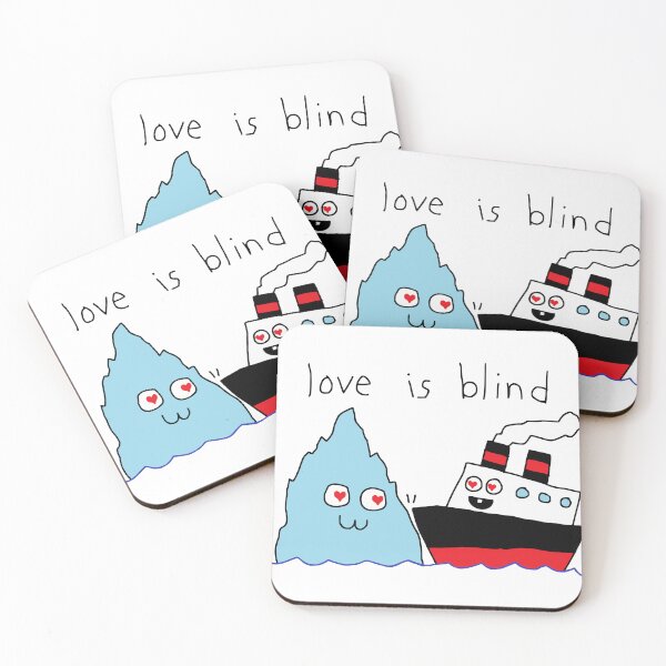 Item preview, Love is blind  designed and sold by Doodlywood.