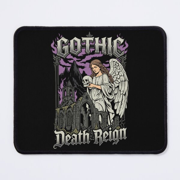 Item preview, Gothic Angel Death Reign | Vintage Dark Art Graphic designed and sold by fabiandesigns88.