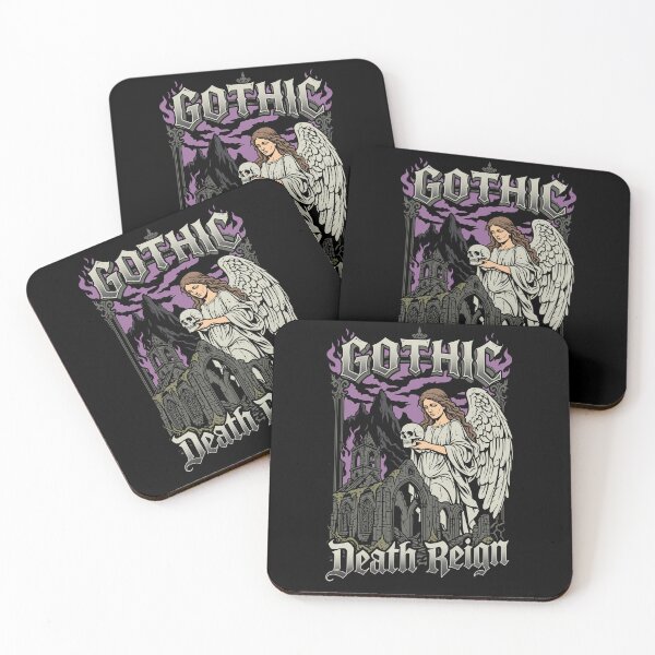 Item preview, Gothic Angel Death Reign | Vintage Dark Art Graphic designed and sold by fabiandesigns88.