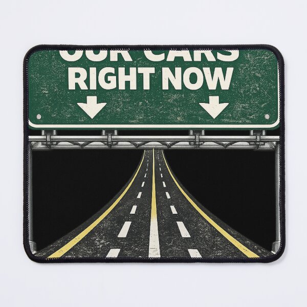Item preview, WE ARE ALL IN OUR CARS RIGHT NOW designed and sold by XYZ Studio.