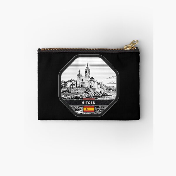 Item preview, Sitges Spain Linocut Style  designed and sold by Thistle-TShop.