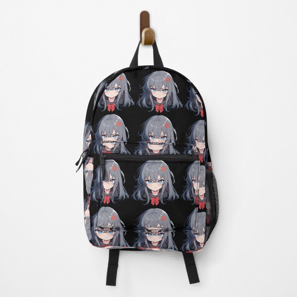 Item preview, Yukino Yukinoshita Oregairu Angry Chibi Blue Eyes Pout designed and sold by 108Recordings.