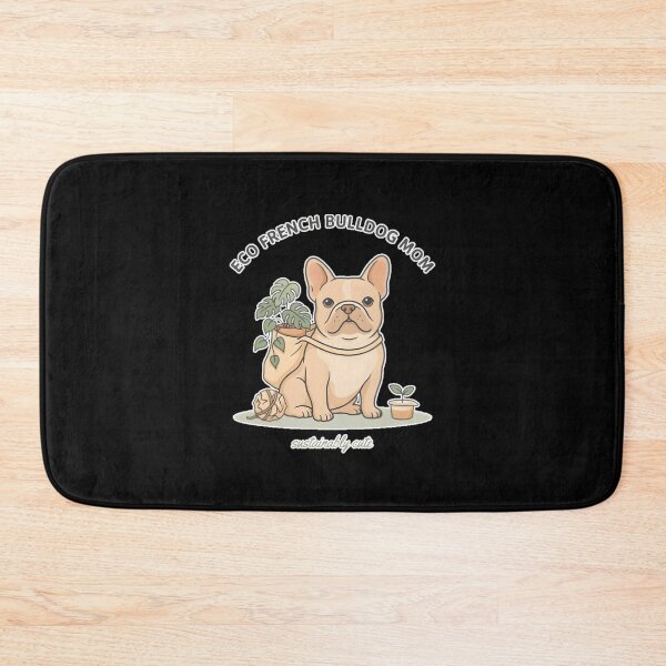 Item preview, Eco French Bulldog Mom Sustainable Dog Lover Design designed and sold by ImaginedSpace7.