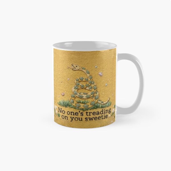 Item preview, No one's treading on you sweetie designed and sold by FakeNewsSticker.