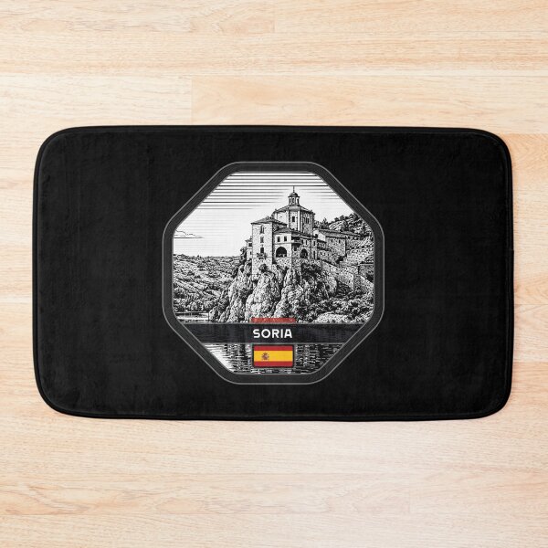 Item preview, Soria Spain Linocut Style  designed and sold by Thistle-TShop.