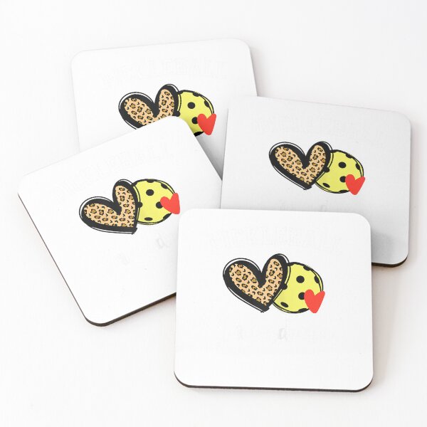 Item preview, Pickleball Grandma Leopard Heart Grandmother T-Shirt designed and sold by SavsMerch.