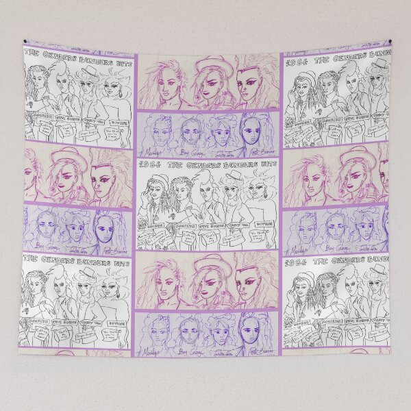 Item preview, 1984 collection The Genders Benders Hits  designed and sold by fayedana39.