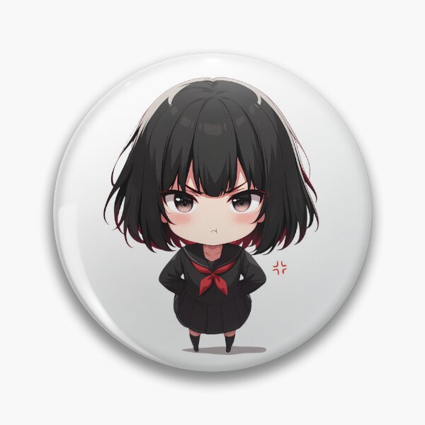 Item preview, Sumi Sakurasawa Rent A Girlfriend Chibi Cute Angry Stare designed and sold by 108Recordings.
