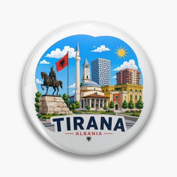 Item preview, Tirana, Albania designed and sold by Myra365Art.