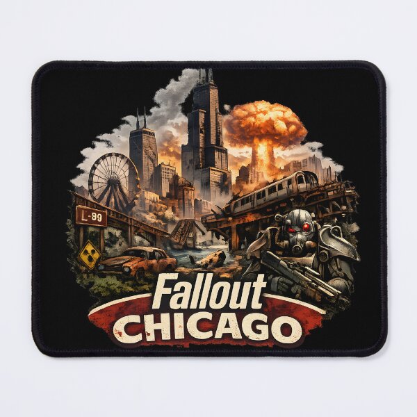 Item preview, Fallout Chicago | Post-Apocalyptic Windy City Wasteland designed and sold by RockyLambda.