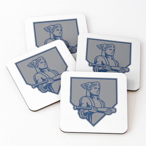 Item preview, Home Plate Winged Sentinel – Concrete & Navy Edition designed and sold by TheRoCo Design Company.