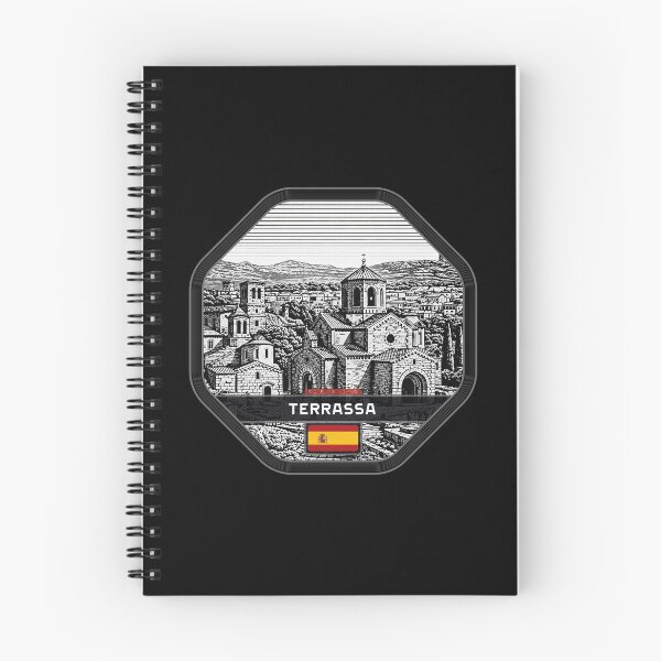 Item preview, Terrassa Spain Linocut Style  designed and sold by Thistle-TShop.