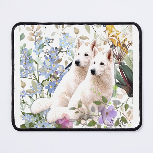 Item preview, white German Shepherd designed and sold by Deerfan.