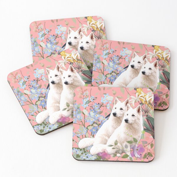Item preview, white German Shepherd designed and sold by Deerfan.