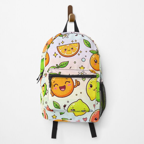 Item preview, Super Cute Kawaii Citrus Fruit designed and sold by FunFitsFactory.