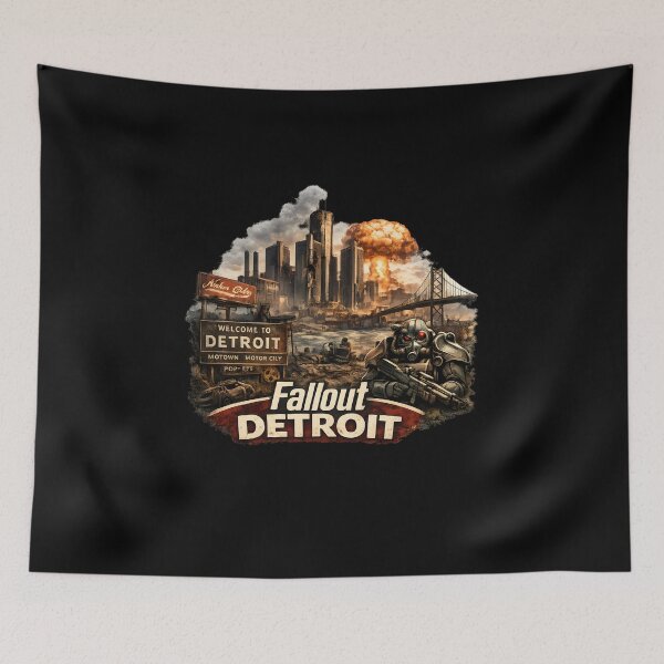 Item preview, Fallout Detroit | Motor City After the Bombs designed and sold by RockyLambda.