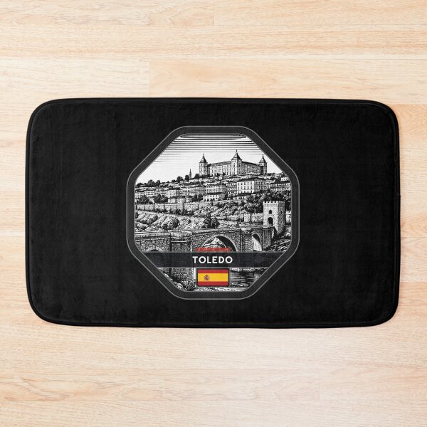 Item preview, Toledo Spain Linocut Style  designed and sold by Thistle-TShop.