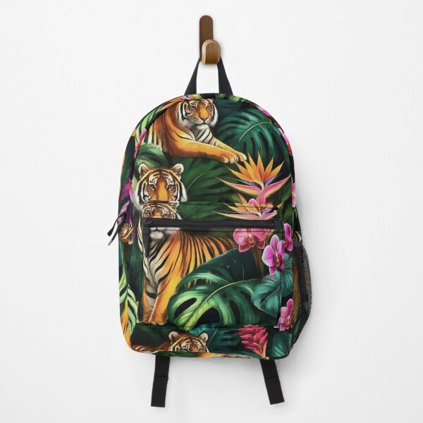 Item preview, Tiger Jungle Dreams Seamless Surface Pattern designed and sold by taiche.