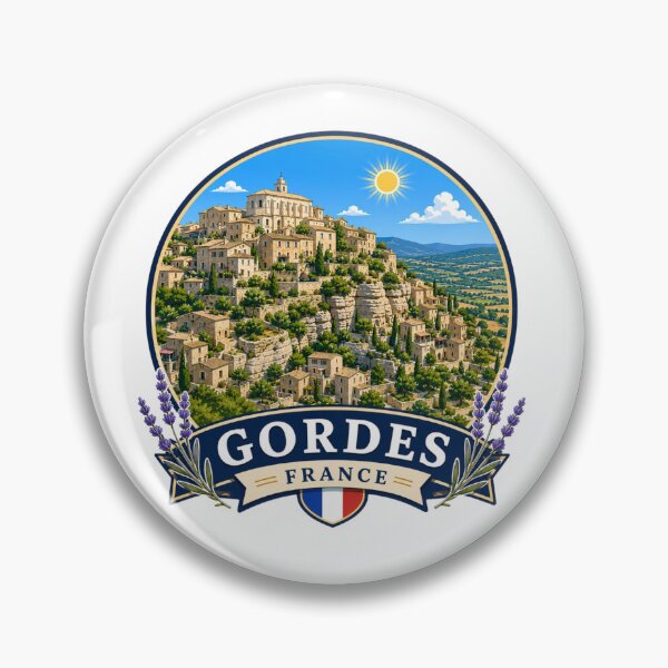 Item preview, Gordes, France - Luberon Hilltop Village designed and sold by Myra365Art.