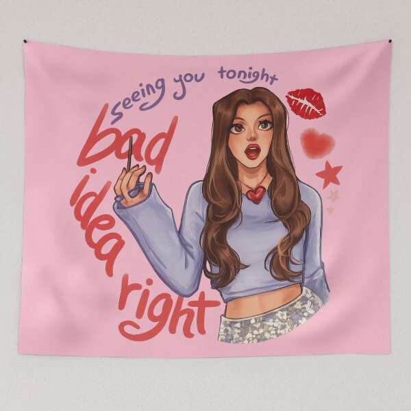 Item preview, Bad idea, right? designed and sold by JarquinDD.