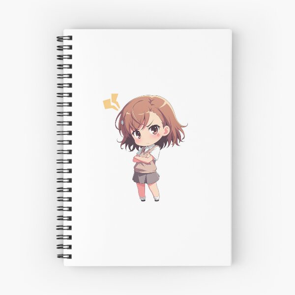 Item preview, Misaka Mikoto A Certain Scientific Railgun Chibi Angry Spark designed and sold by 108Recordings.