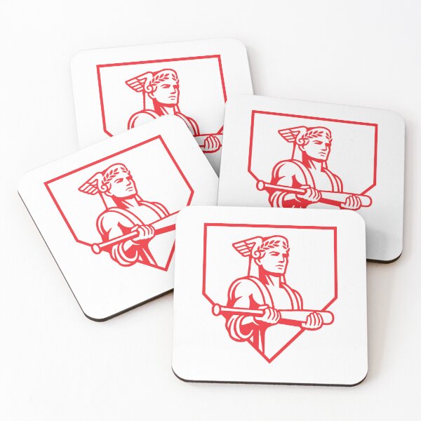 Item preview, Home Plate Winged Sentinel – Red Zone Edition designed and sold by TheRoCo Design Company.