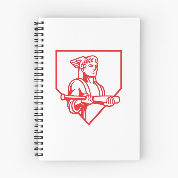 Item preview, Home Plate Winged Sentinel – Red Zone Edition designed and sold by TheRoCo Design Company.