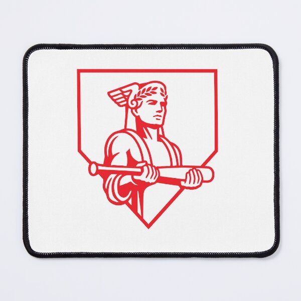 Item preview, Home Plate Winged Sentinel – Red Zone Edition designed and sold by TheRoCo Design Company.