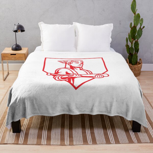 Item preview, Home Plate Winged Sentinel – Red Zone Edition designed and sold by TheRoCo Design Company.