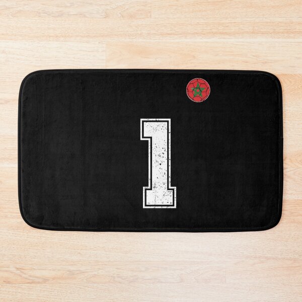 Item preview, Morocco Soccer Number 1 Vintage Sports Fan designed and sold by OliviaHayesArt.