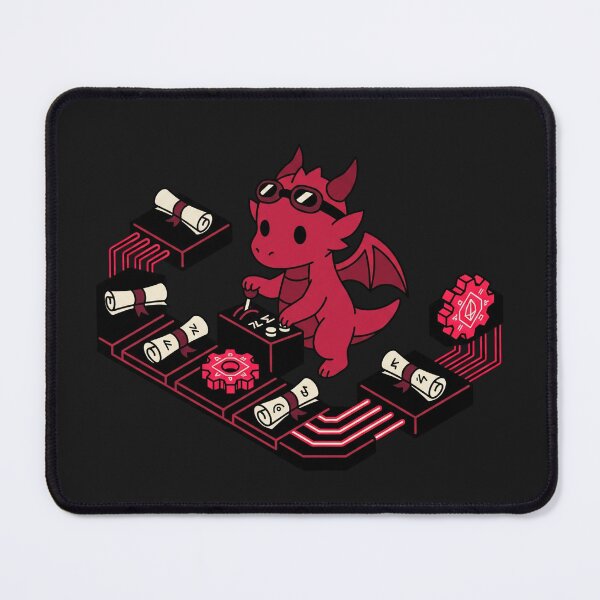 Item preview, The Isometric Pipeline: Red Dragon Data Stream designed and sold by MarkRemarkable.