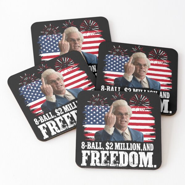 Item preview, Funny Baby Billy 8-Ball 2 Million Dollars And Freedom Funny 4th Of July Patriotic  designed and sold by WSTRap.