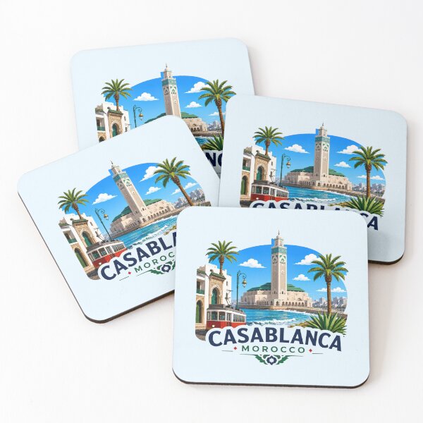 Item preview, Casablanca, Morocco - Hassan II Mosque designed and sold by Myra365Art.