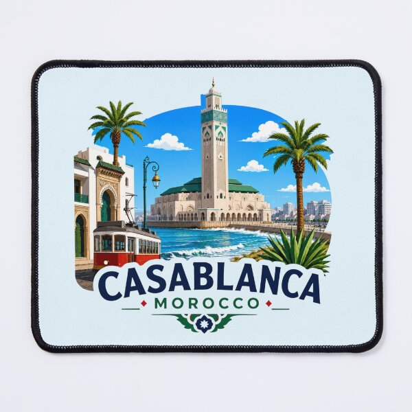 Item preview, Casablanca, Morocco - Hassan II Mosque designed and sold by Myra365Art.