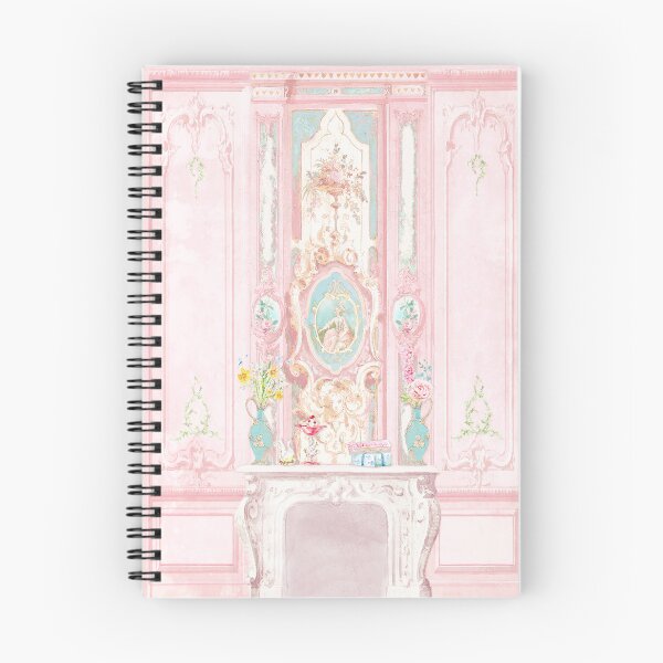 Item preview, Shabby pink Chateau wall panel designed and sold by Wendy Paula Patterson.