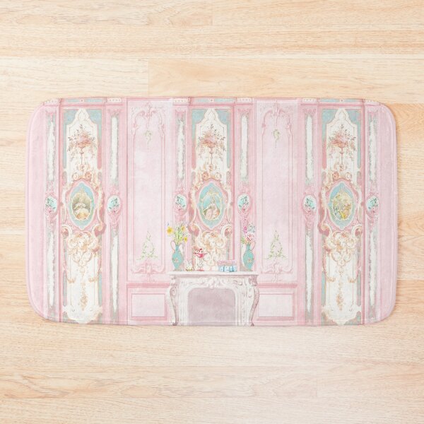 Item preview, Shabby pink Chateau wall panel designed and sold by Wendy Paula Patterson.