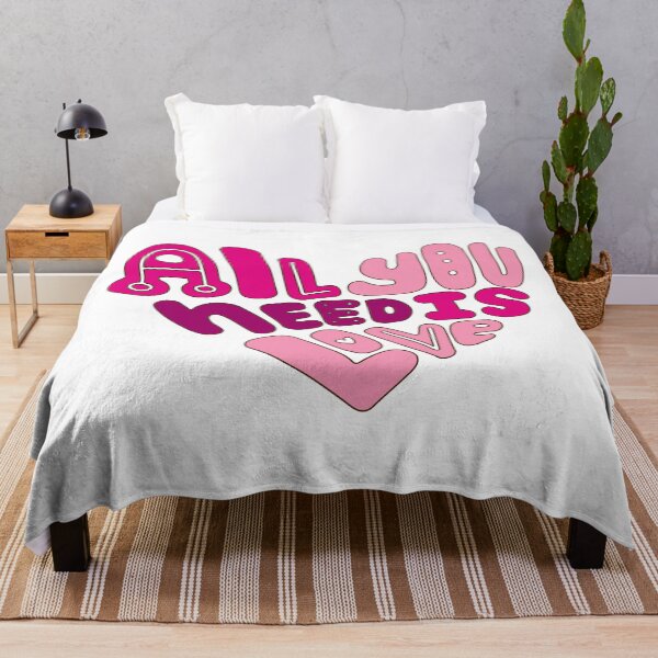 Item preview, All You Need Is Love Inspirational Quote Design designed and sold by A Little Unhinged.