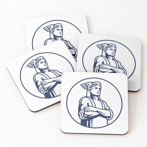 Item preview, Arms Crossed Winged Sentinel – Navy Edition designed and sold by TheRoCo Design Company.