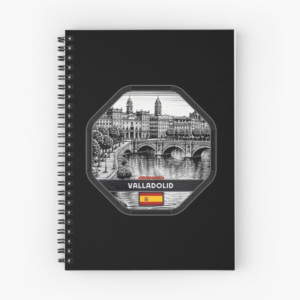 Item preview, Valladolid Spain Linocut Style  designed and sold by Thistle-TShop.