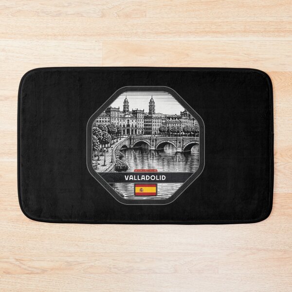 Item preview, Valladolid Spain Linocut Style  designed and sold by Thistle-TShop.