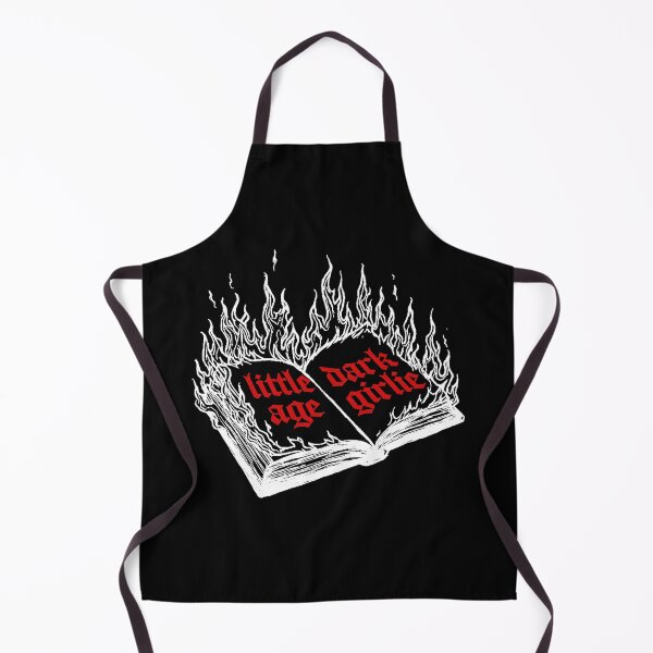 Item preview, Little Dark Age Girlie — Burning Book Gothic Art Print | Dark Academia Witch Aesthetic T-Shirt designed and sold by ArtofDari.