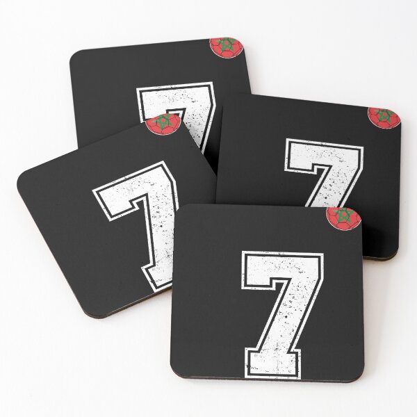 Item preview, Morocco Soccer Number 7 Vintage Sports Fan designed and sold by OliviaHayesArt.