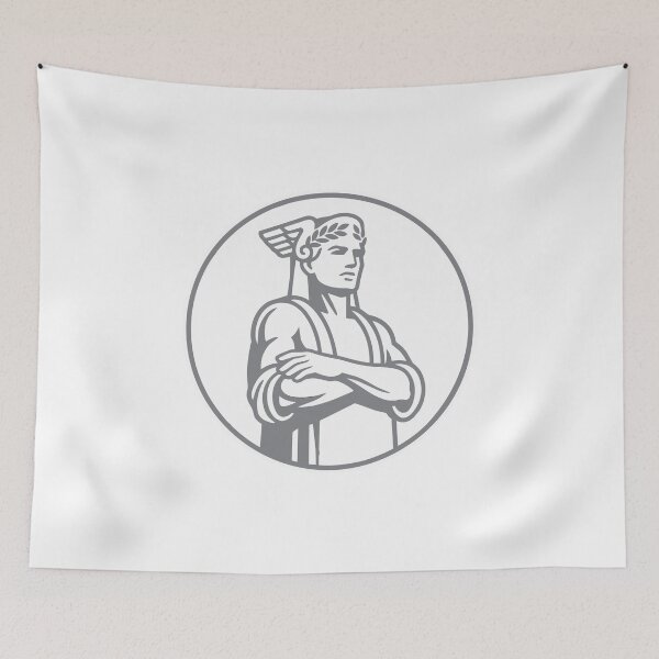 Item preview, Arms Crossed Winged Sentinel – Stone Edition designed and sold by TheRoCo Design Company.