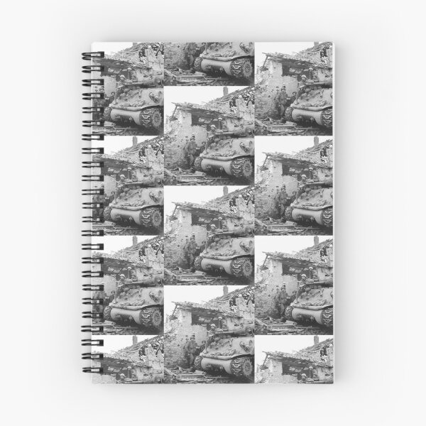 Item preview, WW2 - USA - Sherman Tank on the Western Front that has had it's Gun Barrel Shot Off By A Panther Tank designed and sold by TheHappyK.