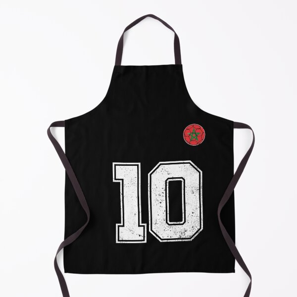 Item preview, Morocco Soccer Number 10 Vintage Sports Fan designed and sold by OliviaHayesArt.